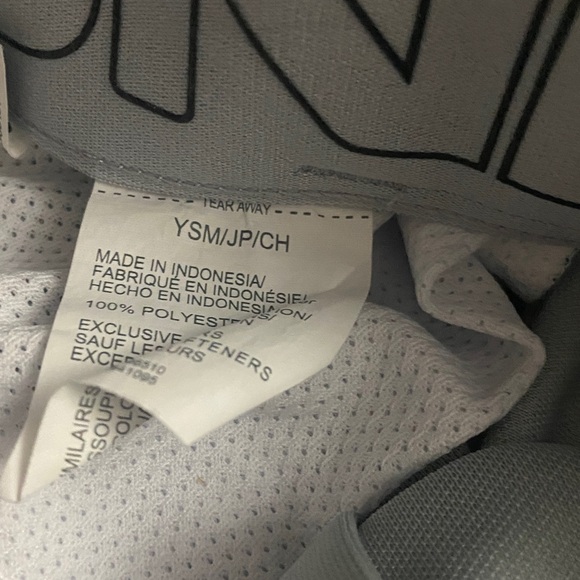 Under Armour Kids Light Gray Baseball Pants - Picture 3 of 3